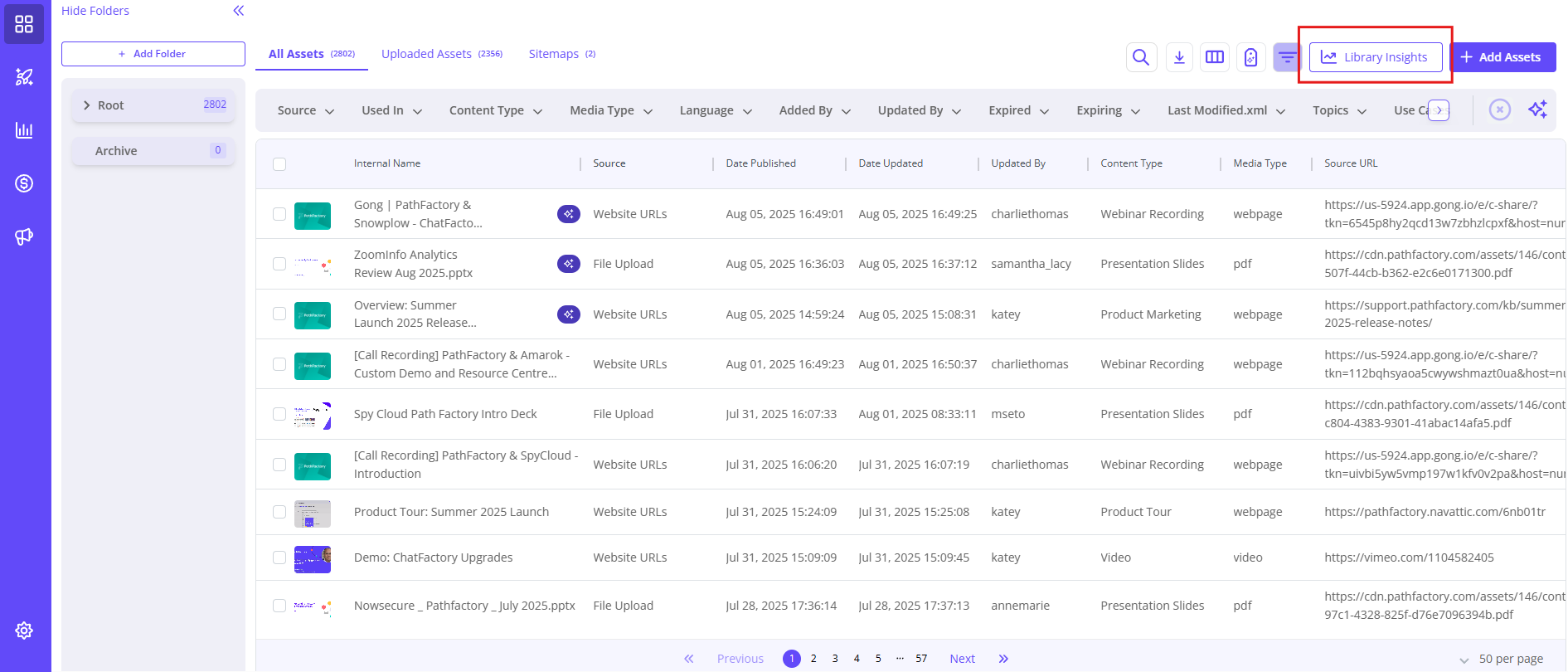 Content Library