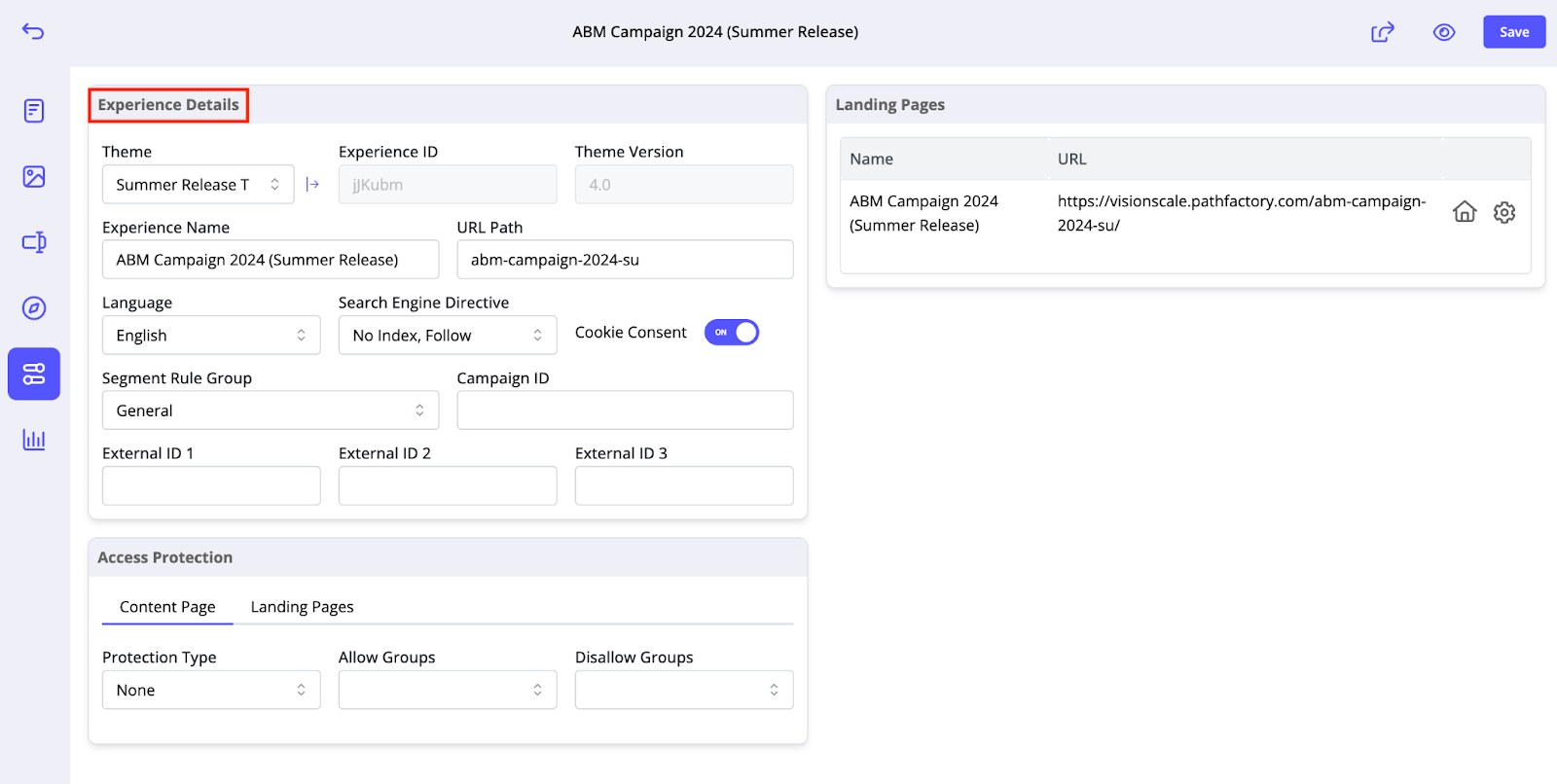 Templated Experiences: A Complete Guide - PathFactory