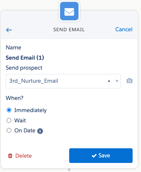 Email 3 Setup