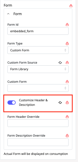 Form settings menu 1