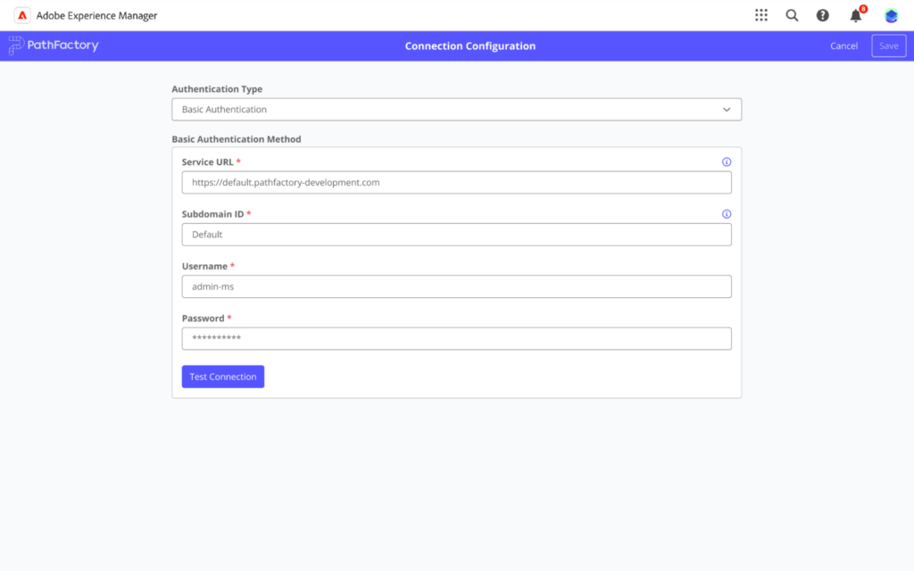 Content Configuration