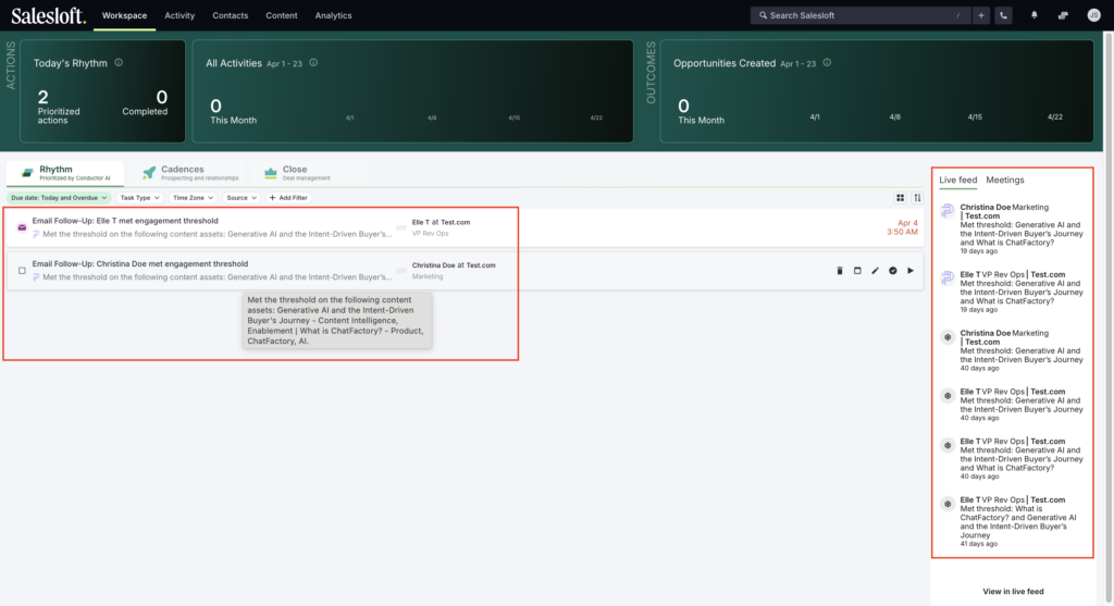 How to Integrate Salesloft with PathFactory - PathFactory