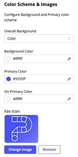 Color Scheme and Images Color Scheme and Images