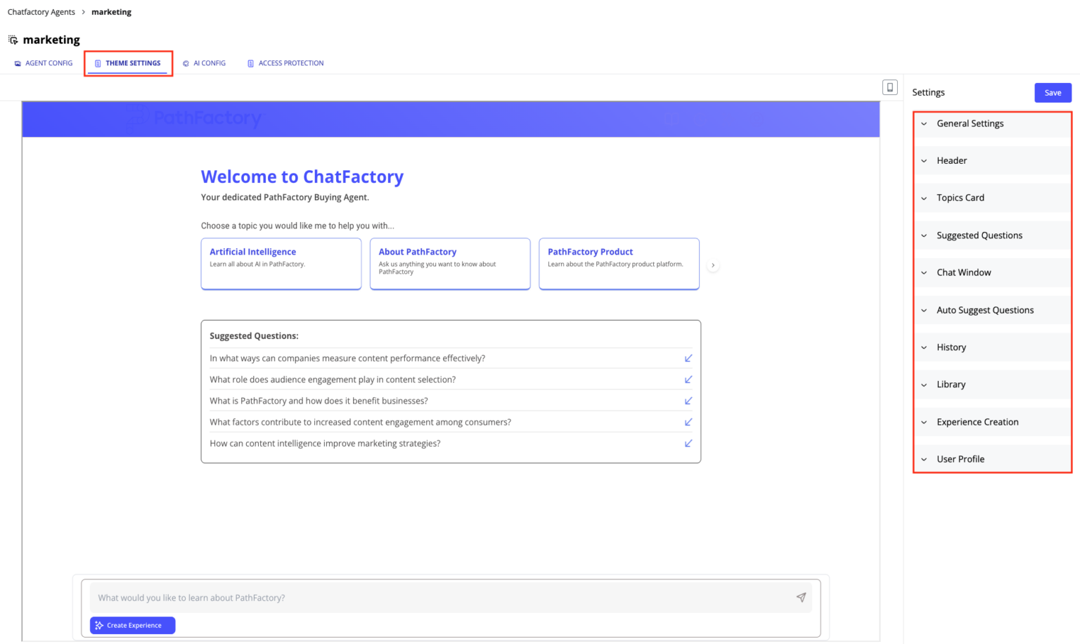 ChatFactory Quick Start Guide - PathFactory