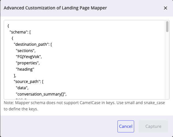 Agent Configuration - AdvancedCustomization Agent Configuration - Advanced Landing Page Customization